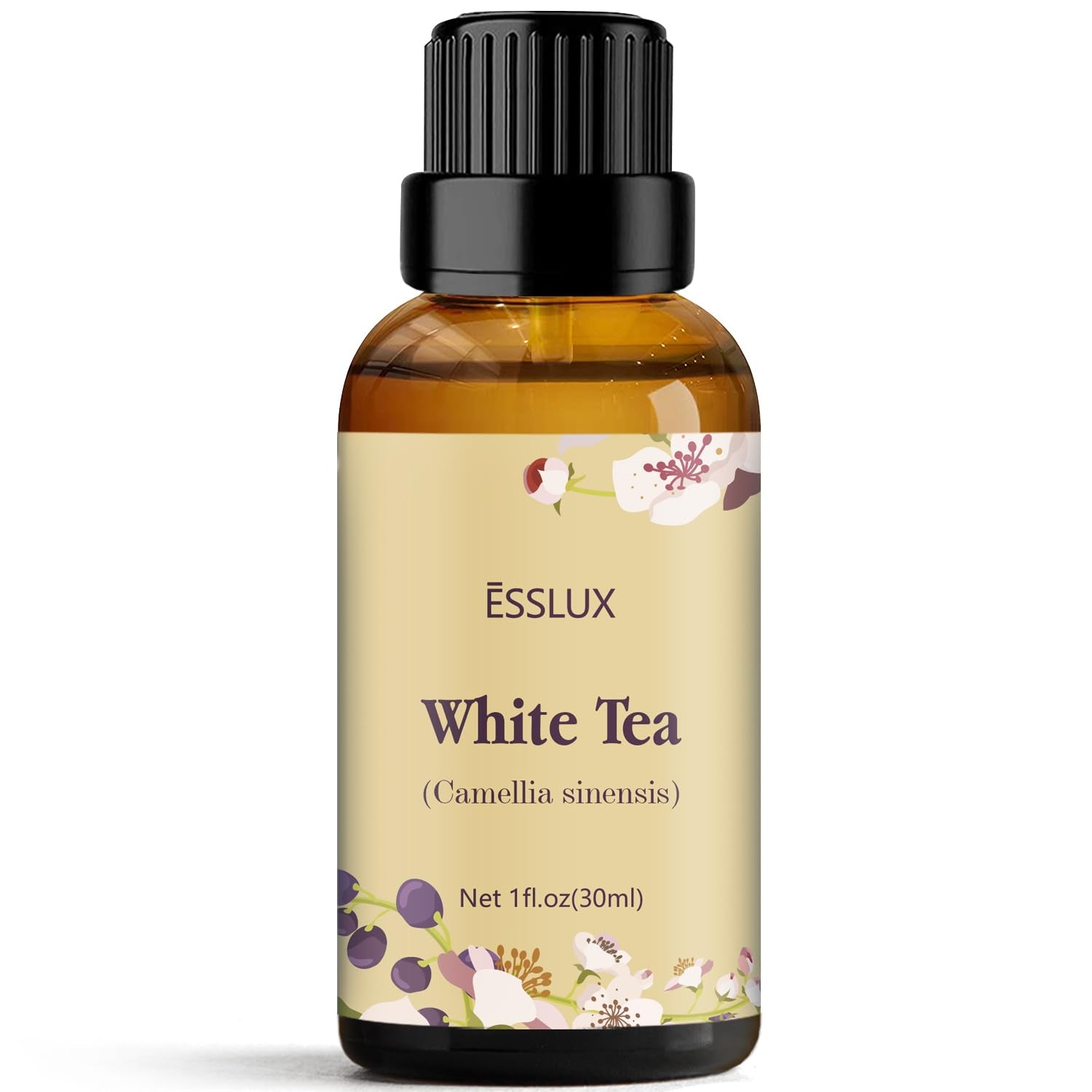 Revitalize Your Space with Pure White Tea Essential Oil - Aromatherapy for Diffusers, Massage, and Candle Making - 30 ml