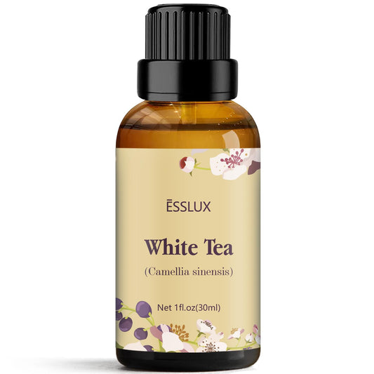 Revitalize Your Space with Pure White Tea Essential Oil - Aromatherapy for Diffusers, Massage, and Candle Making - 30 ml